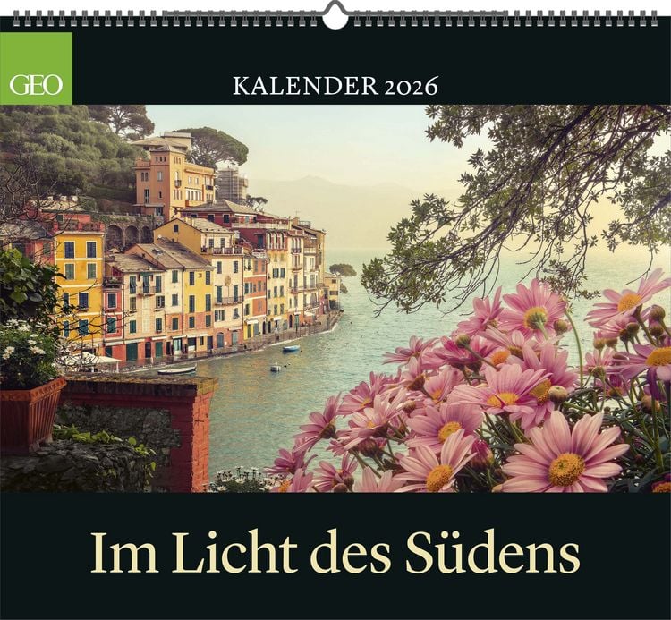 Produktbild: GEO Im Licht des Südens 2026 - Wand-Kalender - Reise-Kalender - Poster-Kalender - 50x45