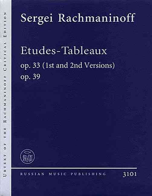 Produktbild: Etudes-Tableaux Op. 33 (1st and 2nd Versions), Op. 39