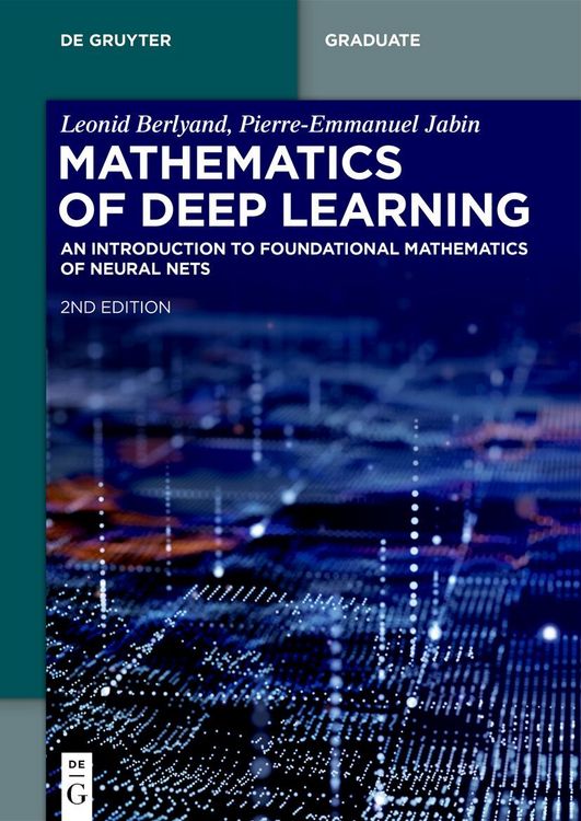 Produktbild: Mathematics of Deep Learning