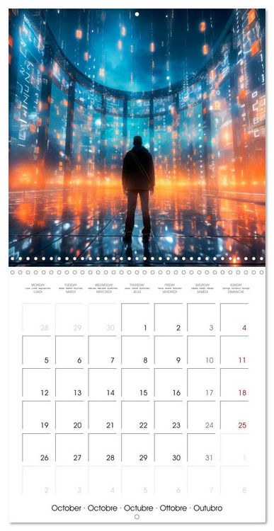 Produktbild: METAVERSE Real thrill (Wall Calendar 2026 12 &times; 12 Inch) CALVENDO 12 Month Wall Calendar