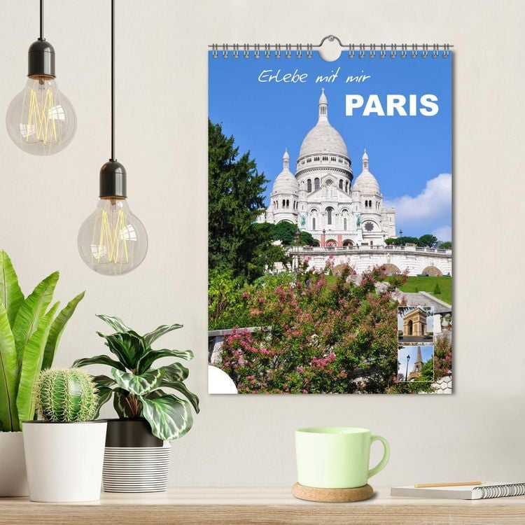 Produktbild: Erlebe mit mir Paris (Wandkalender 2026 DIN A4 hoch), CALVENDO Monatskalender