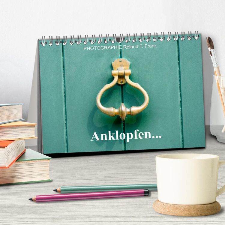 Produktbild: Anklopfen... (Tischkalender 2026 DIN A5 quer), CALVENDO Monatskalender