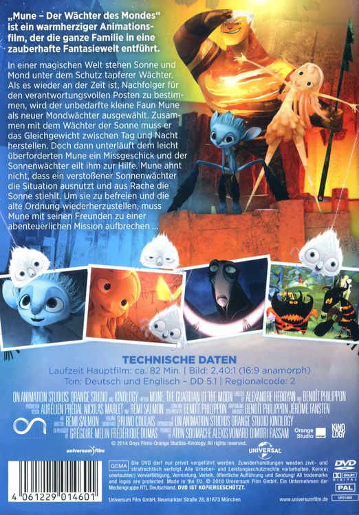 Produktbild: Mune - Der W&auml;chter des Mondes