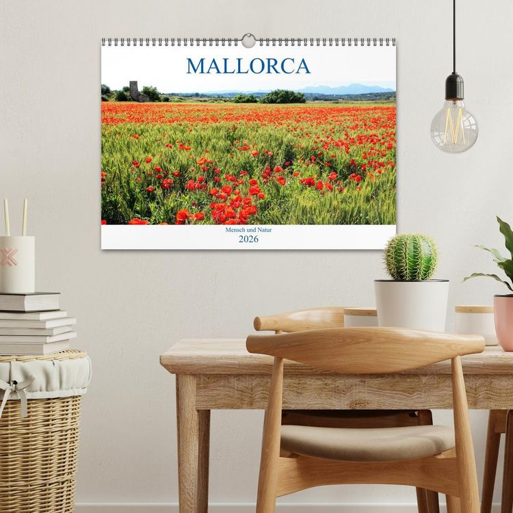 Produktbild: MALLORCA Mensch und Natur (Wandkalender 2026 DIN A3 quer), CALVENDO Monatskalender