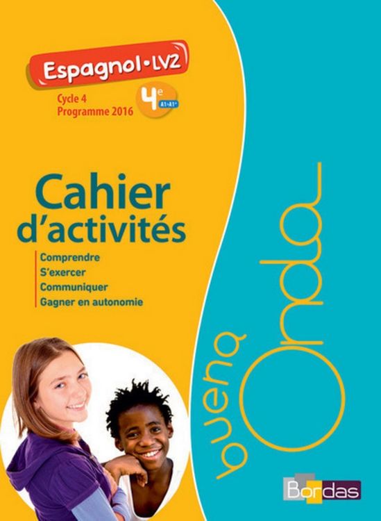 Produktbild: Buena onda, espagnol LV2, 4e A1-A1+, cycle 4 : cahier d'activit&eacute;s