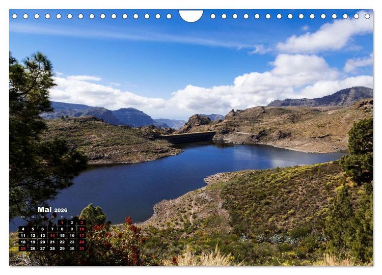 Produktbild: Auf Schusters Rappen... Gran Canaria (Wandkalender 2026 DIN A4 quer), CALVENDO Monatskalender