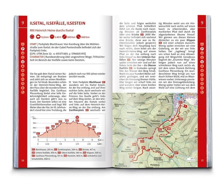 Produktbild: KOMPASS Wanderf&uuml;hrer Harz, 60 Touren