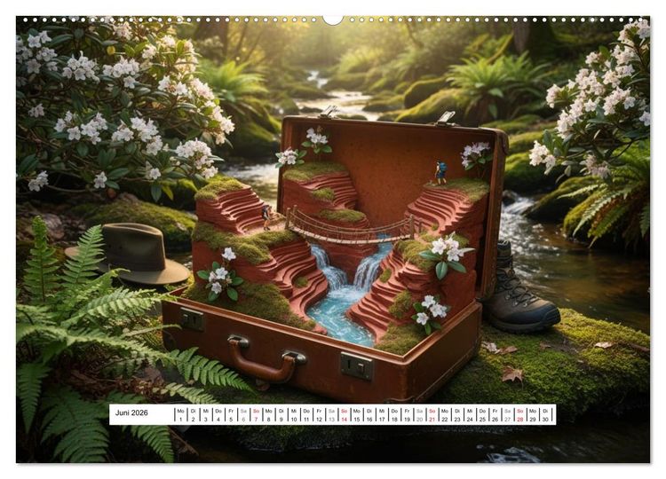 Produktbild: Leben in einer Box (hochwertiger Premium Wandkalender 2026 DIN A2 quer), Kunstdruck in Hochglanz
