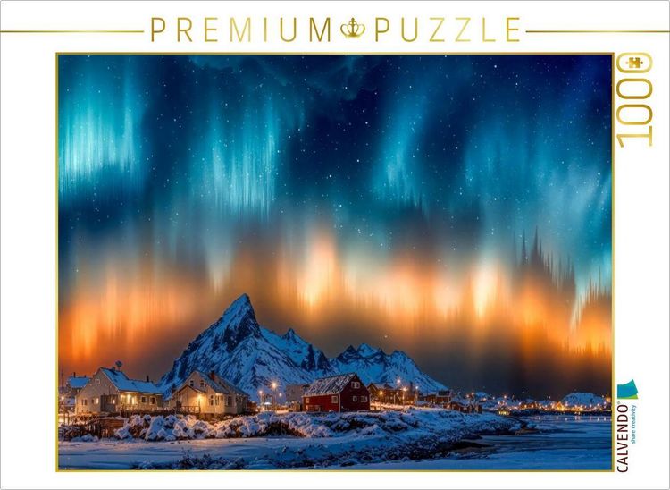 Produktbild: CALVENDO Puzzle Farbspektakel am Himmel | 1000 Teile Lege-Gr&ouml;&szlig;e 64x48cm Foto-Puzzle f&uuml;r gl&uuml;ckliche Stunden