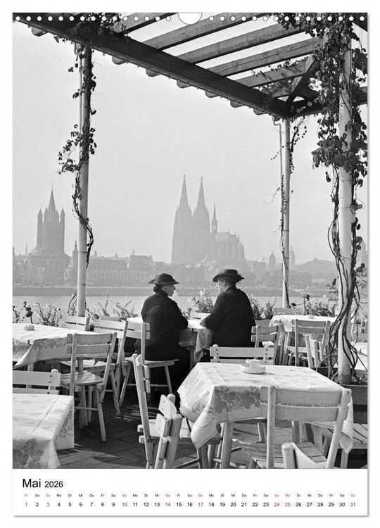 Produktbild: Zeitreise K&ouml;ln 1930er Jahre. Fotograf: Karl Heinrich L&auml;mmel (Wandkalender 2026 DIN A3 hoch), CALVENDO Monatskalender