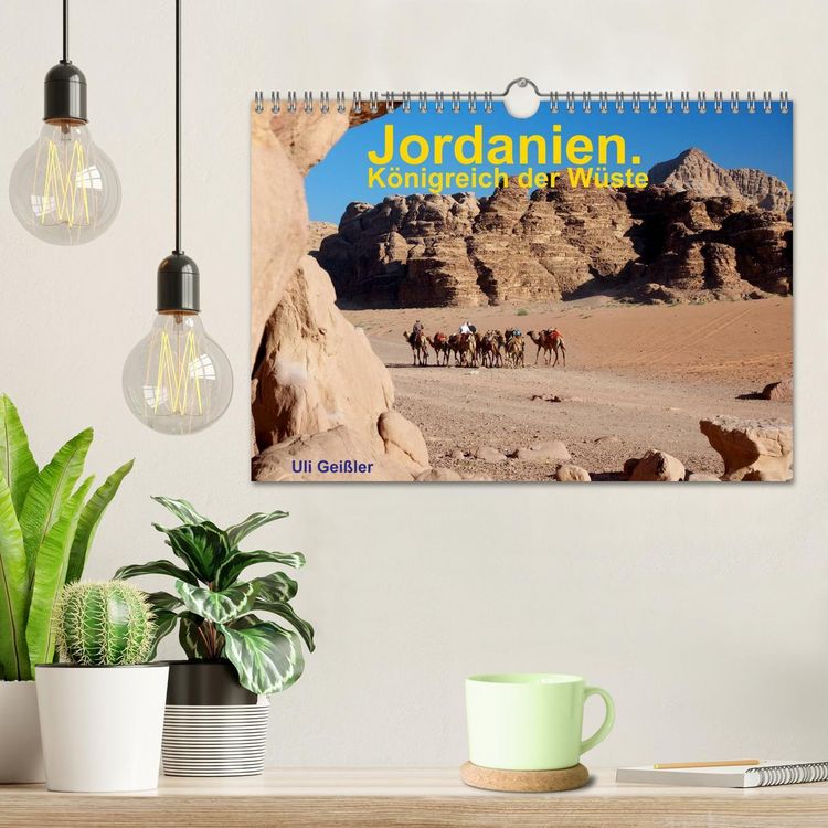 Produktbild: Jordanien. K&ouml;nigreich in der W&uuml;ste (Wandkalender 2026 DIN A4 quer), CALVENDO Monatskalender