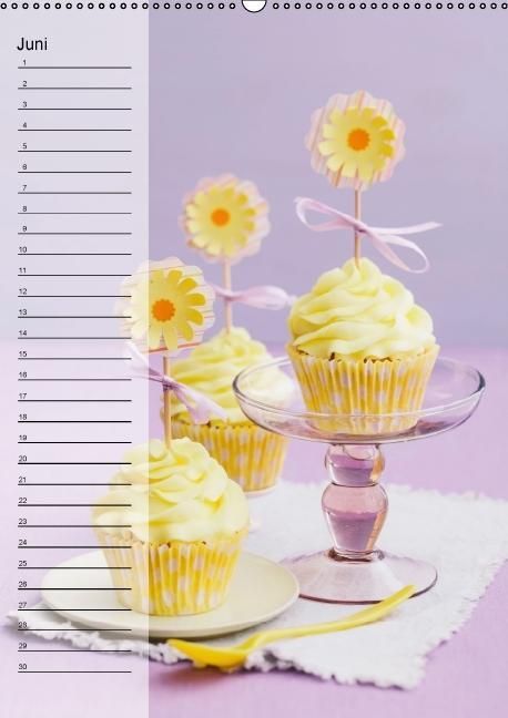 Produktbild: Geb&auml;ck-Couture K&uuml;chenplaner (Wandkalender immerw&auml;hrend DIN A2 hoch)