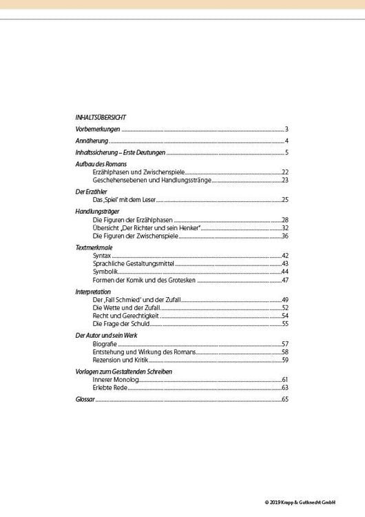 Produktbild: Der Richter und sein Henker &ndash; Friedrich D&uuml;rrenmatt &ndash; Sch&uuml;lerheft