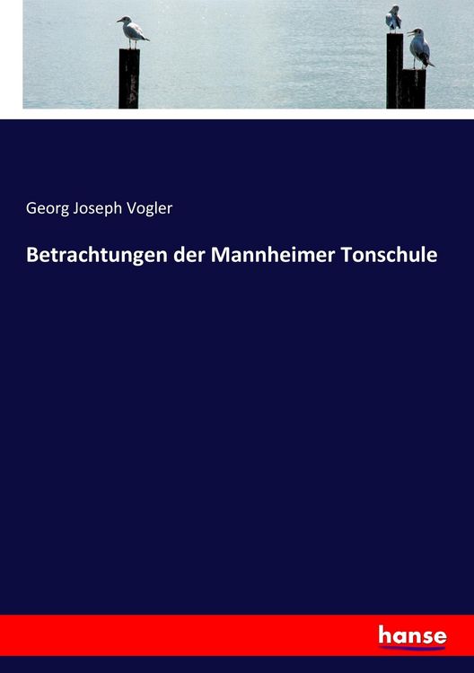 Produktbild: Betrachtungen der Mannheimer Tonschule