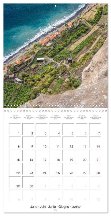 Produktbild: Portugal - Madeira (Wall Calendar 2026 12 &times; 12 Inch) CALVENDO 12 Month Wall Calendar