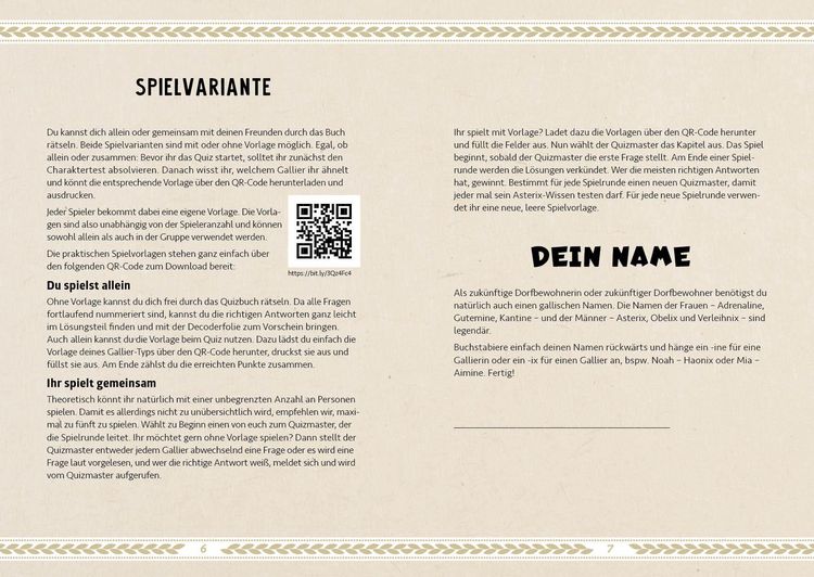 Produktbild: ASTERIX &ndash; Das offizielle Quiz