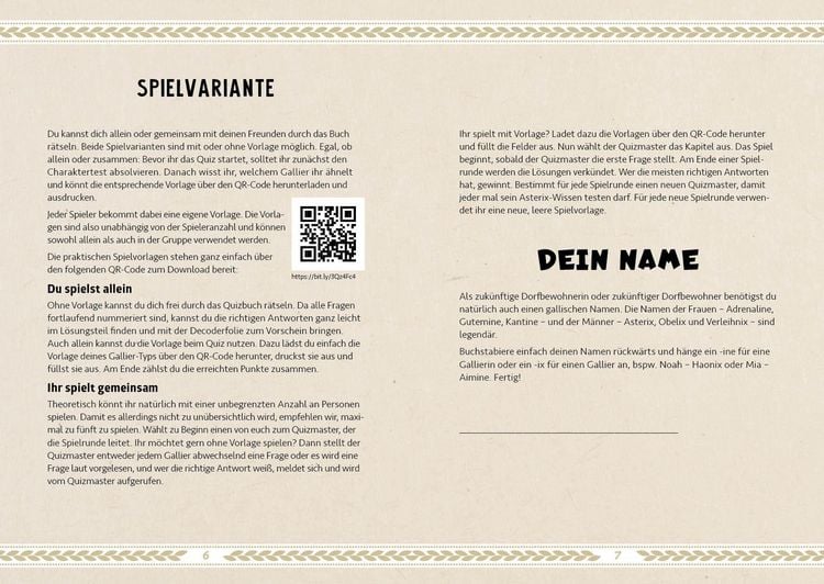Produktbild: ASTERIX &ndash; Das offizielle Quiz