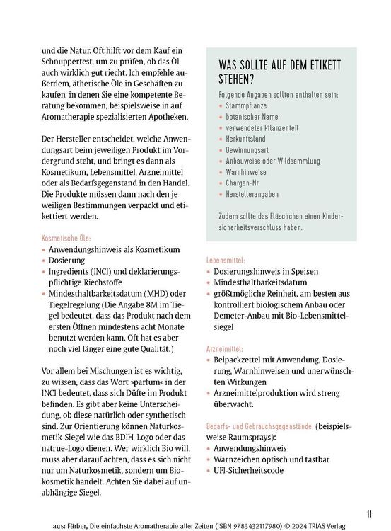 Produktbild: Die einfachste Aromatherapie aller Zeiten