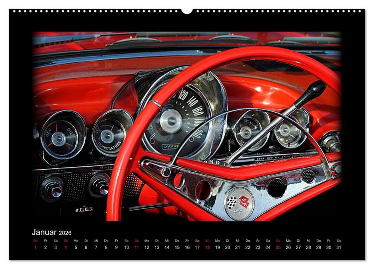 Produktbild: Chevrolet eine amerikanische Legende (Wandkalender 2026 DIN A2 quer), CALVENDO Monatskalender