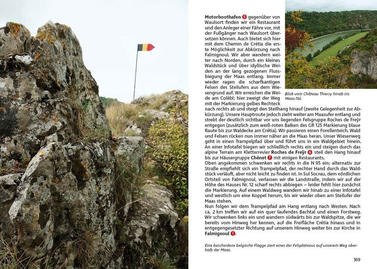 Produktbild: ROTHER Wanderf&uuml;hrer Belgien: Ardennen und Hohes Venn. 50 Touren durch Bergland, Flusst&auml;ler und Moore