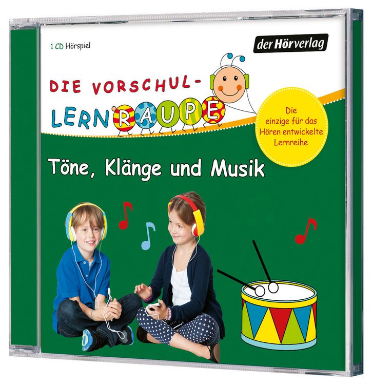 Produktbild: Die Vorschul-Lernraupe: T&ouml;ne, Kl&auml;nge und Musik