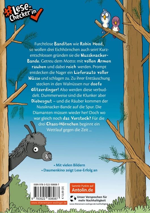 Produktbild: Nussknacker-Bande 1: Drei Chaoten auf vier Pfoten