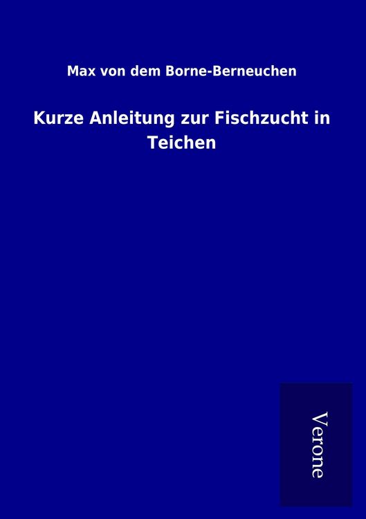 Produktbild: Kurze Anleitung zur Fischzucht in Teichen