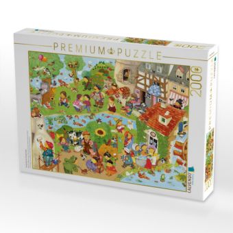Produktbild: CALVENDO Puzzle Kunterbunte Kinderlieder | 2000 Teile Lege-Gr&ouml;&szlig;e 90x67cm Foto-Puzzle f&uuml;r gl&uuml;ckliche Stunden