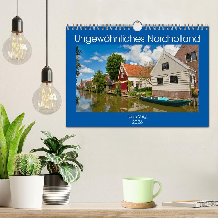 Produktbild: Ungew&ouml;hnliches Nordholland (Wandkalender 2026 DIN A4 quer), CALVENDO Monatskalender