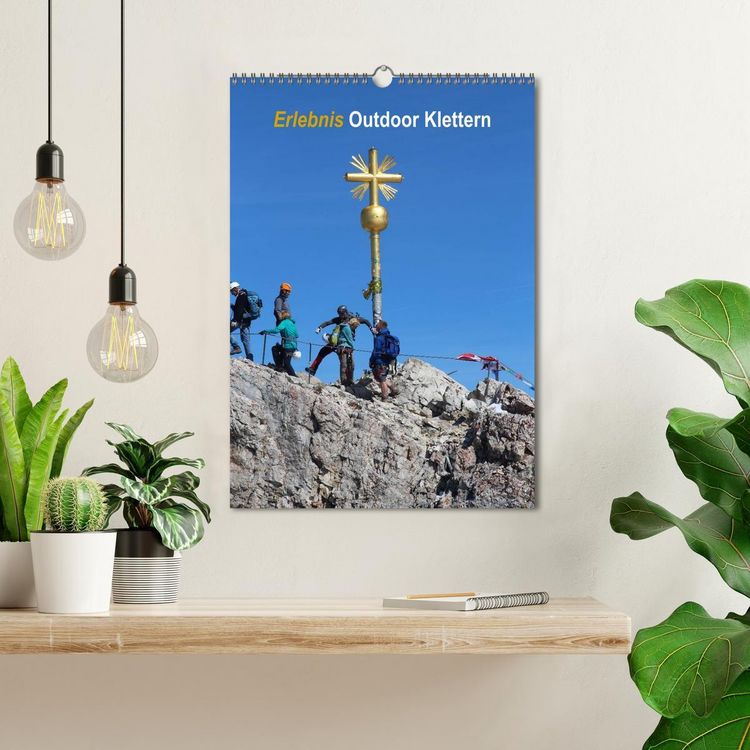 Produktbild: Erlebnis Outdoor Klettern (Wandkalender 2026 DIN A3 hoch), CALVENDO Monatskalender