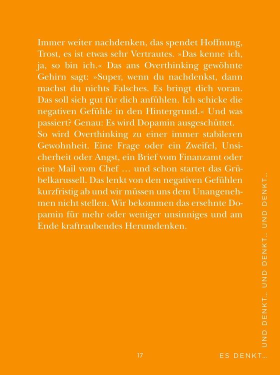 Produktbild: Die 1-Minuten-Strategie gegen Overthinking