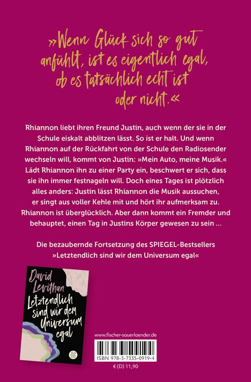 Produktbild: Letztendlich geht es nur um dich