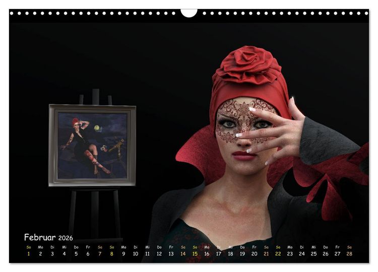Produktbild: Sch&ouml;ne Scheinwelt (Wandkalender 2026 DIN A3 quer), CALVENDO Monatskalender