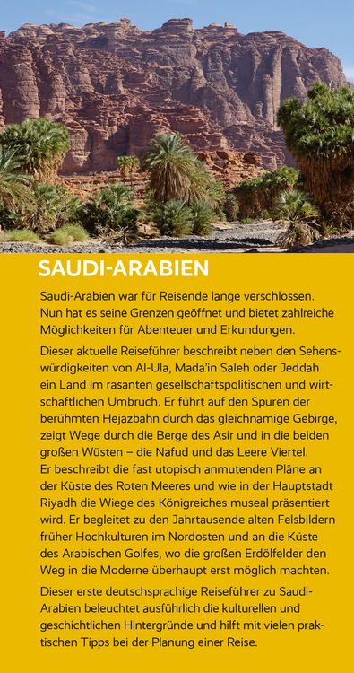 Produktbild: TRESCHER Reiseführer Saudi-Arabien