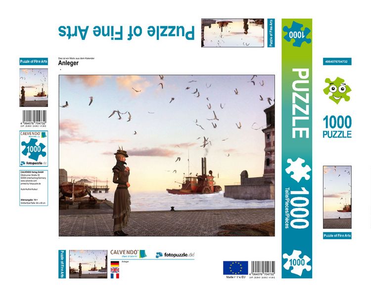 Produktbild: CALVENDO Puzzle Anleger | 1000 Teile Lege-Gr&ouml;&szlig;e 64x48cm Foto-Puzzle f&uuml;r gl&uuml;ckliche Stunden