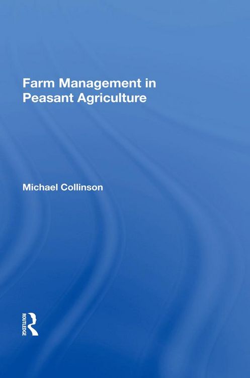 Produktbild: Farm Management In Peasant Agriculture