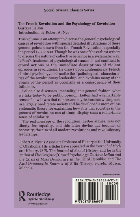 Produktbild: The French Revolution and the Psychology of Revolution