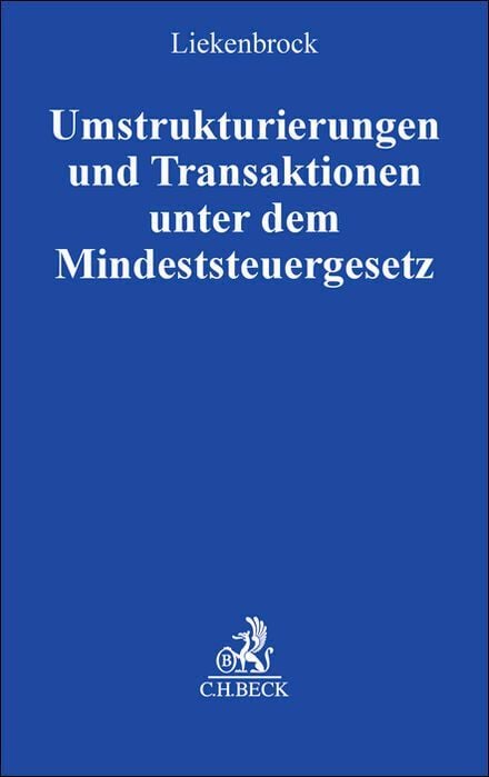 Produktbild: Umstrukturierungen und Transaktionen unter dem Mindeststeuergesetz