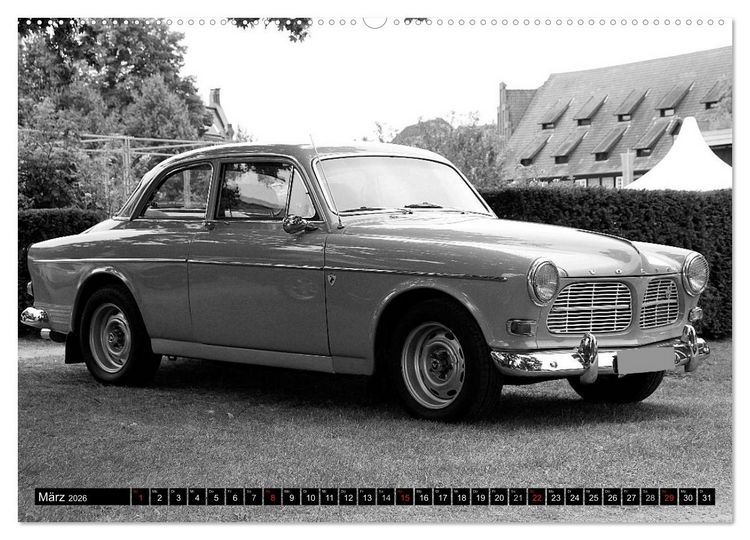 Produktbild: Automobile vergangener Jahrzehnte (Wandkalender 2026 DIN A2 quer), CALVENDO Monatskalender