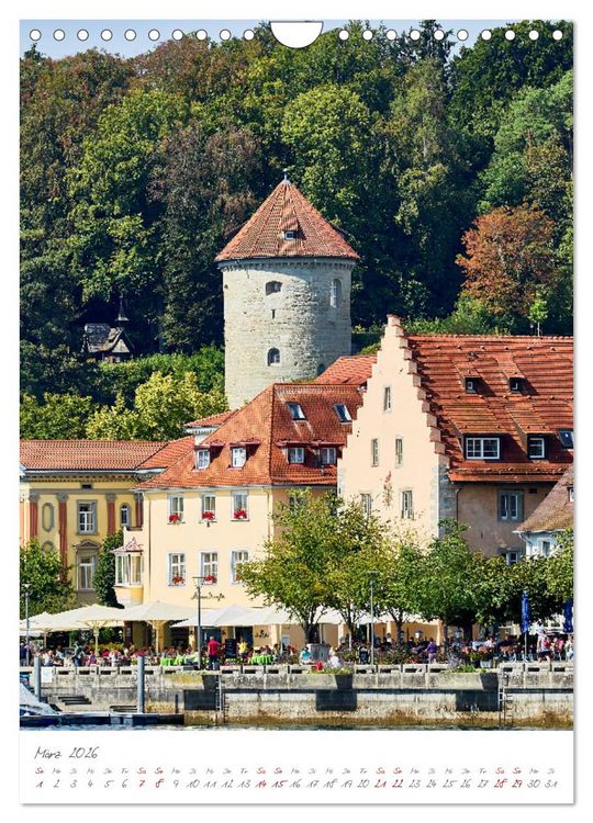 Produktbild: &Uuml;berlingen in 12 wundersch&ouml;nen Motiven (Wandkalender 2026 DIN A4 hoch), CALVENDO Monatskalender