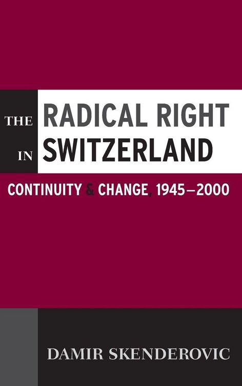 Produktbild: The Radical Right in Switzerland
