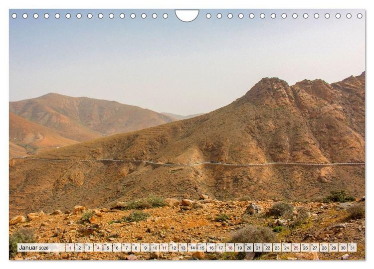 Produktbild: Fuerteventura &ndash; Von Str&auml;nden und Bergen (Wandkalender 2026 DIN A4 quer), CALVENDO Monatskalender