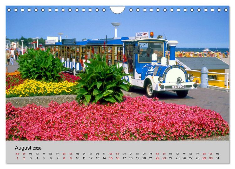 Produktbild: Travem&uuml;nde maritim (Wandkalender 2026 DIN A4 quer), CALVENDO Monatskalender