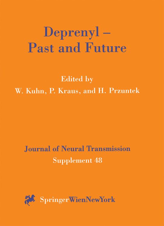 Produktbild: Deprenyl &mdash; Past and Future