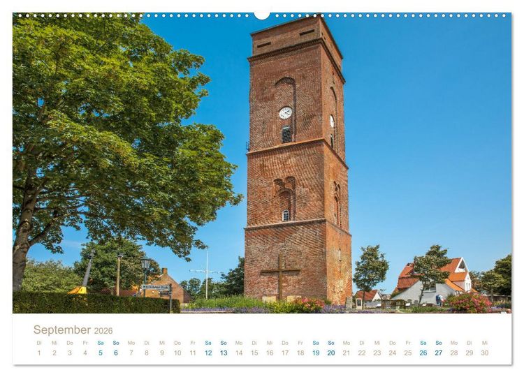 Produktbild: Meine Insel Borkum (hochwertiger Premium Wandkalender 2026 DIN A2 quer), Kunstdruck in Hochglanz