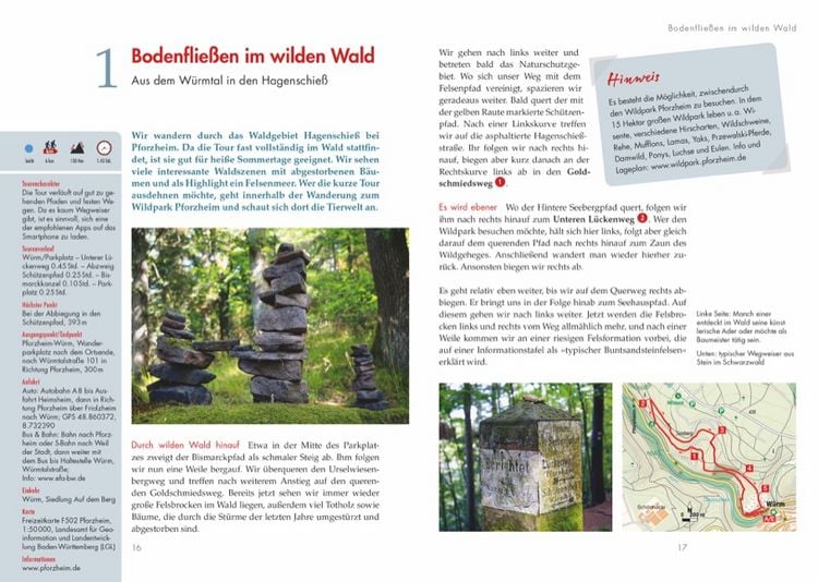 Produktbild: Wander-Geheimtipps n&ouml;rdlicher Schwarzwald