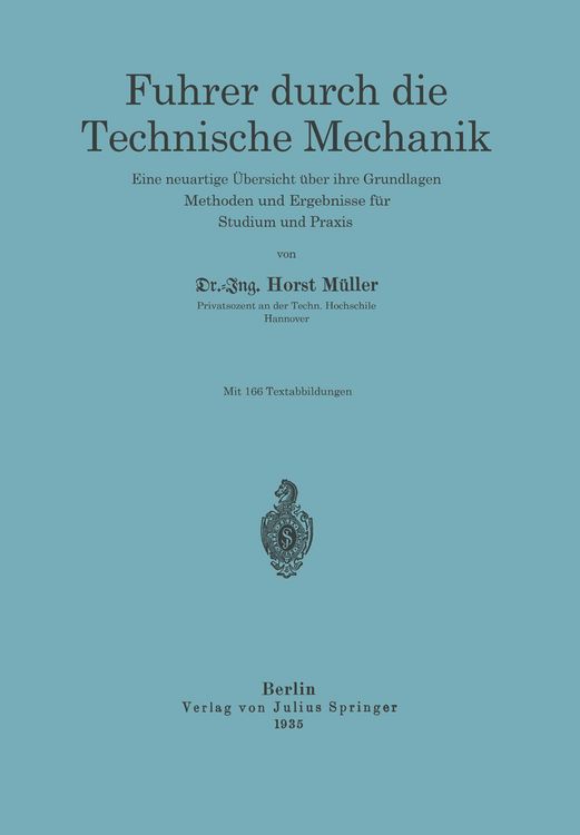 Produktbild: F&uuml;hrer durch die Technische Mechanik