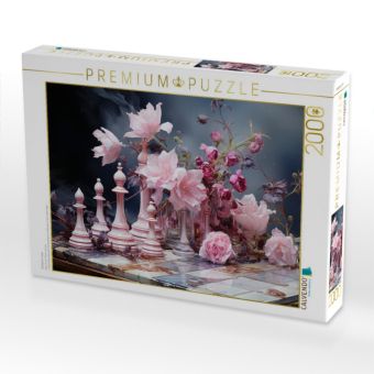 Produktbild: CALVENDO Puzzle Schach in rose | 2000 Teile Lege-Gr&ouml;&szlig;e 90x67cm Foto-Puzzle f&uuml;r gl&uuml;ckliche Stunden