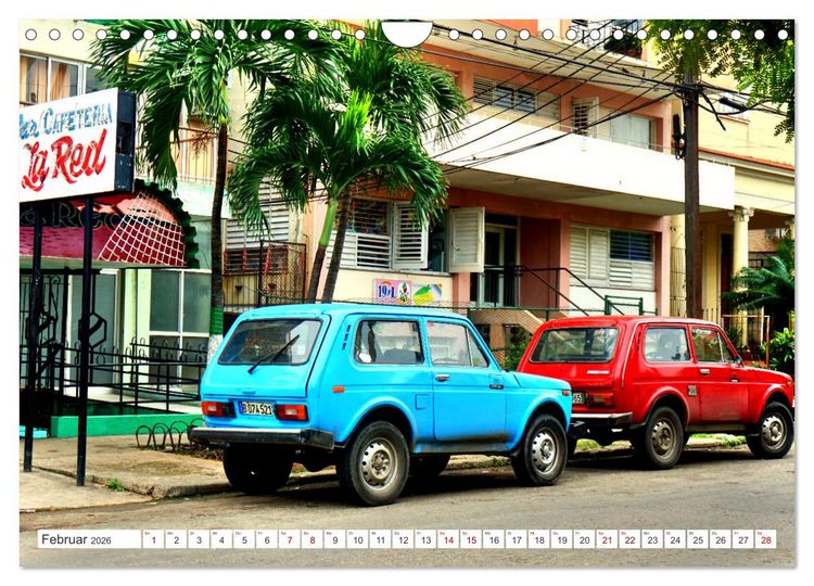 Produktbild: LADA NIVA - Exportschlager der UdSSR (Wandkalender 2026 DIN A4 quer), CALVENDO Monatskalender