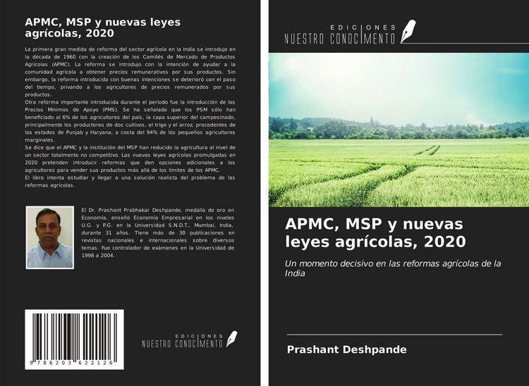 Produktbild: APMC, MSP y nuevas leyes agr&iacute;colas, 2020